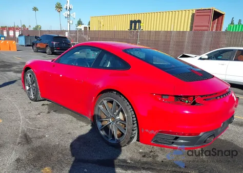 2020 Porsche 911 Carrera из США, поврежденный, VIN WP0AA2A97LS205866